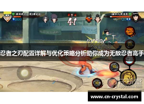 忍者之刃配置详解与优化策略分析助你成为无敌忍者高手 忍者之刃配置详解与优化策略分析助你成为无敌忍者高手